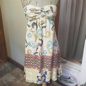 The Limited strapless dress